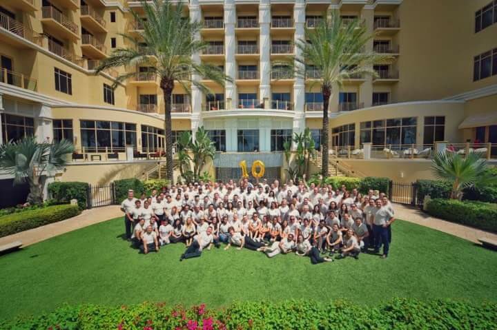 Happy 10 Year Anniversary Sandpearl Resort!!!