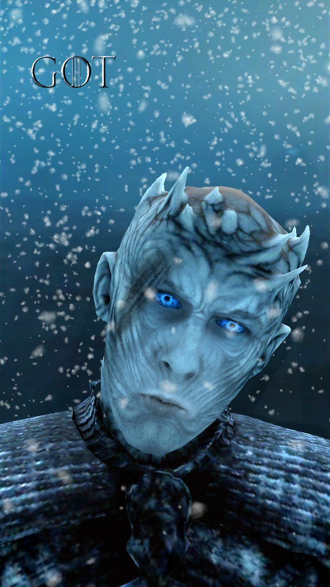 Dope AF filter <a href="/GameOfThrones/">Game of Thrones</a> !  Duck face night king?  What a time to be alive! #GameOfThrones