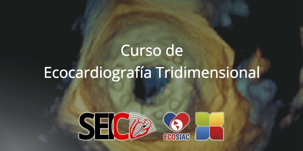 ImagenCardiaca's tweet photo. Inscríbete en el Curso de Eco 3d ETT y ETE de la #SEIC y de ECOSIAC
https://t.co/2G0zwp6CwV https://t.co/ZErUagLIMA