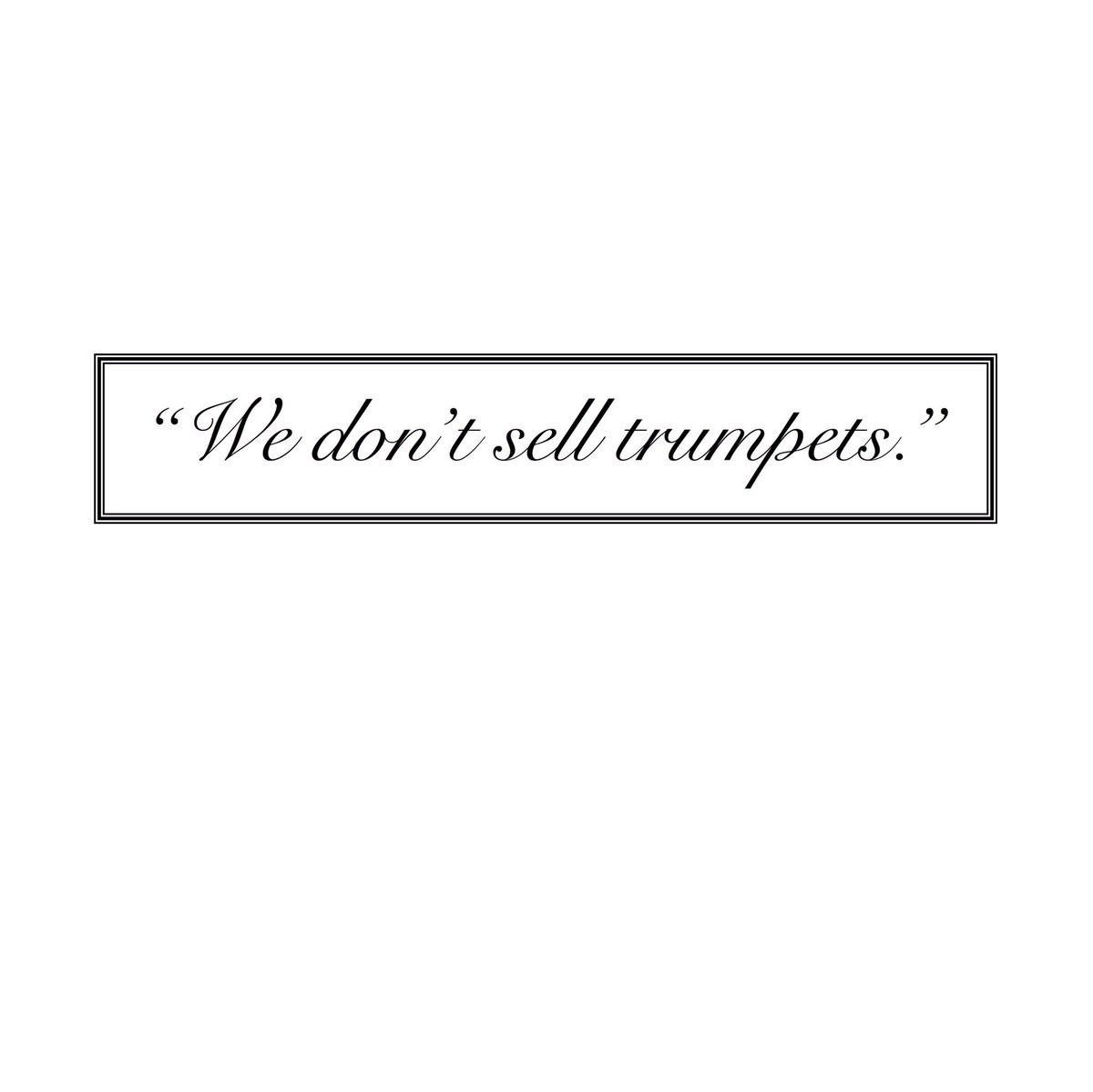 the_trumpetshop's tweet photo. We don't sell trumpets but we are open from 12noon tomorrow if you want to come and see what we do sell! 🤗🎺 #Gin #foodiegoodies #menuart https://t.co/Y3vswvaD0T