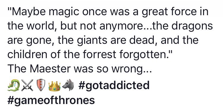 ConleyJeana's tweet image. #theprincewhowaspromised #kingjon #jonsnow #season7 #thewall #winterfell #winteriscoming #madqueen #stormborn #tyrion #idrinkandiknowthings