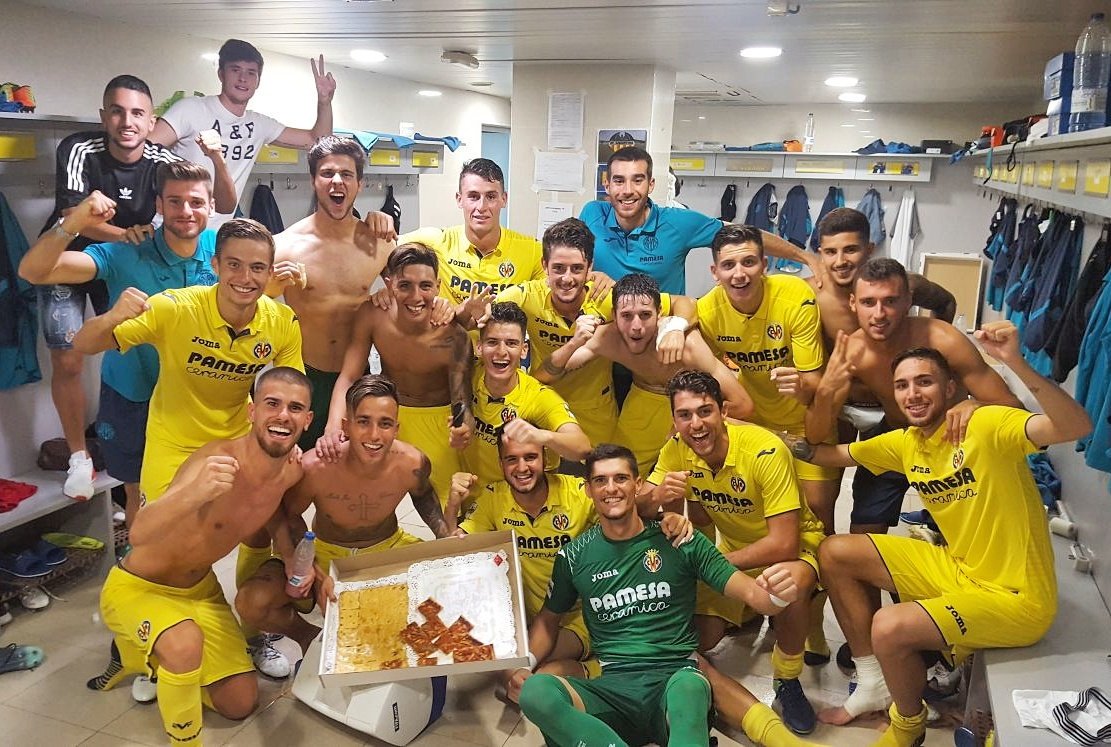 No pare, sigue sigue ! No pare, sigue sigue ! +3 ! 2 de 2 ! 💪💪 <a href="/VillarrealCF/">Villarreal CF</a> #VillarrealB #CanteraGrogueta