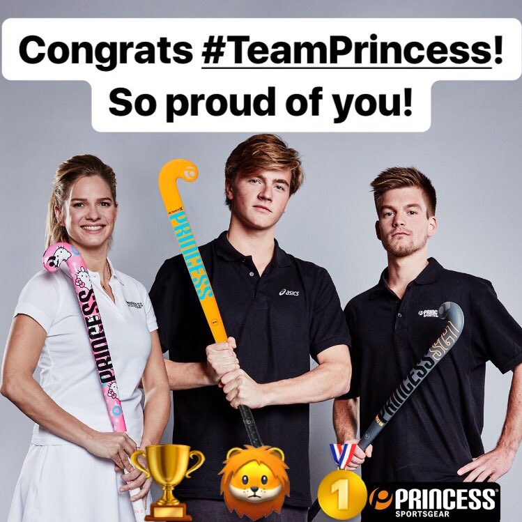 Gefeliciteerd <a href="/KittyvanMale/">Kitty Gerretsen - van Male</a> , @JCROON_14 en <a href="/T_Brinkman95/">Thierry Brinkman</a>! Jullie hockeytalent, sportiviteit &amp; wilskracht is inspirerend! #NoExcuse