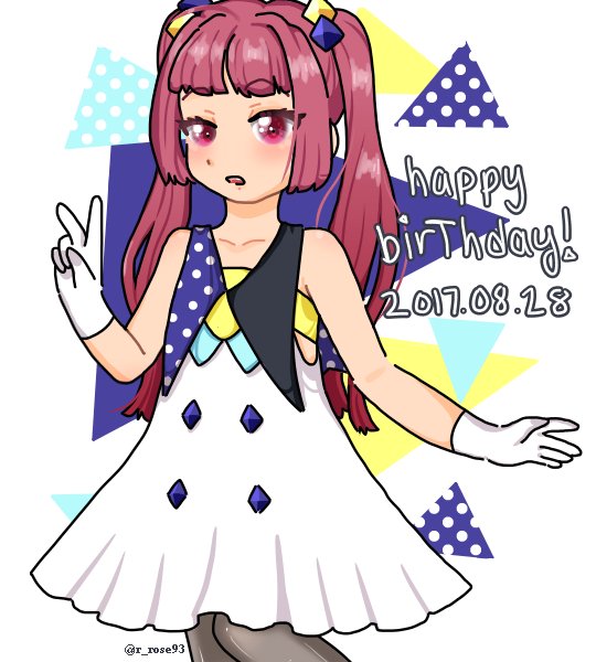 RosegoistさんがTwitterに投稿した晴海シンジュ(ゾンビランドサガ)のイラスト。