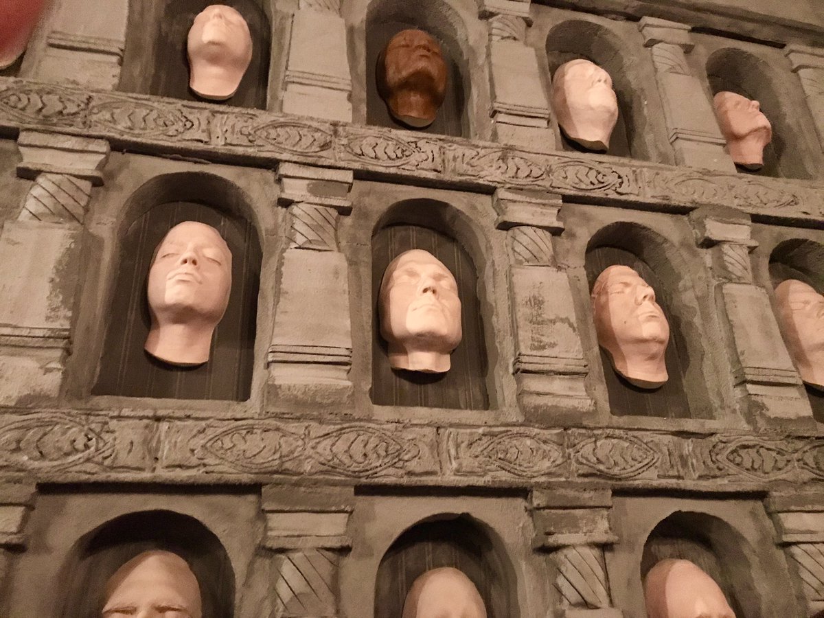 gracenote's tweet photo. Winter is here! Made it to the #GameofThrones pop-up bar in DC. Loved the full-sized replica of the Iron Throne and wall of faces #GOTPUB https://t.co/cEWNJ3PqNj