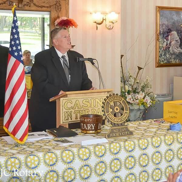 RotaryJC's tweet image. Thank you to Gerald Lyons for address @RotaryJC at last week's meeting. #educator #countyprep #interact #hudsoncountyschoolsoftechnology