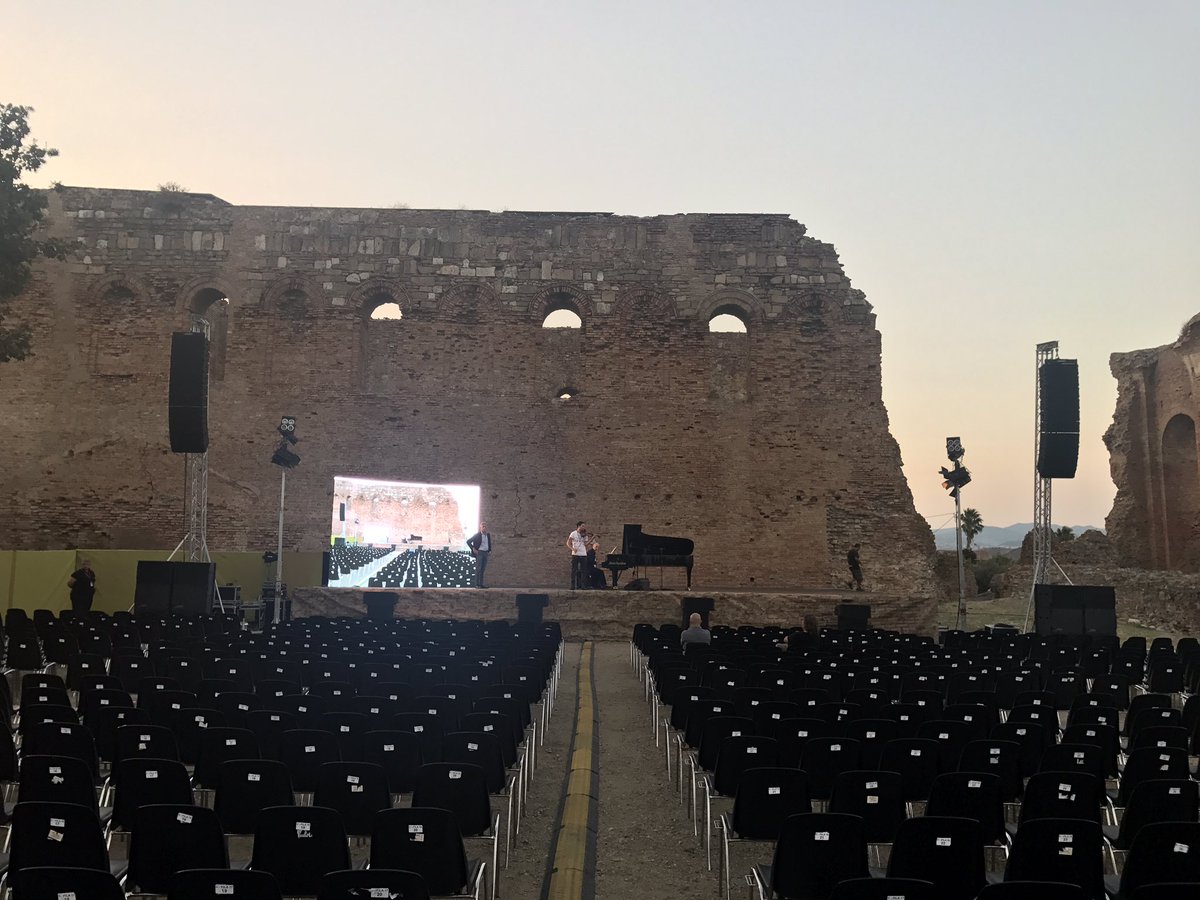 david_garrett's tweet photo. Beautiful venue in Calabria! @ArmonieArte @julienquentin https://t.co/L7agIMXcnH