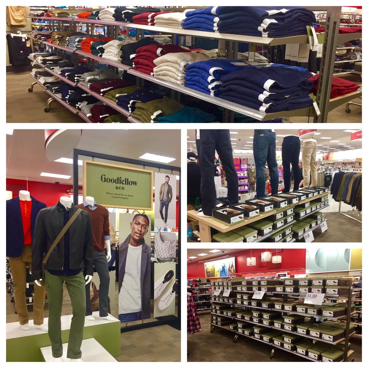 Can you say ENERGY!!! Wow, so much buzz from guest and team at T1078! Everyone is excited for #aNewDay and #GoodfellowCo!