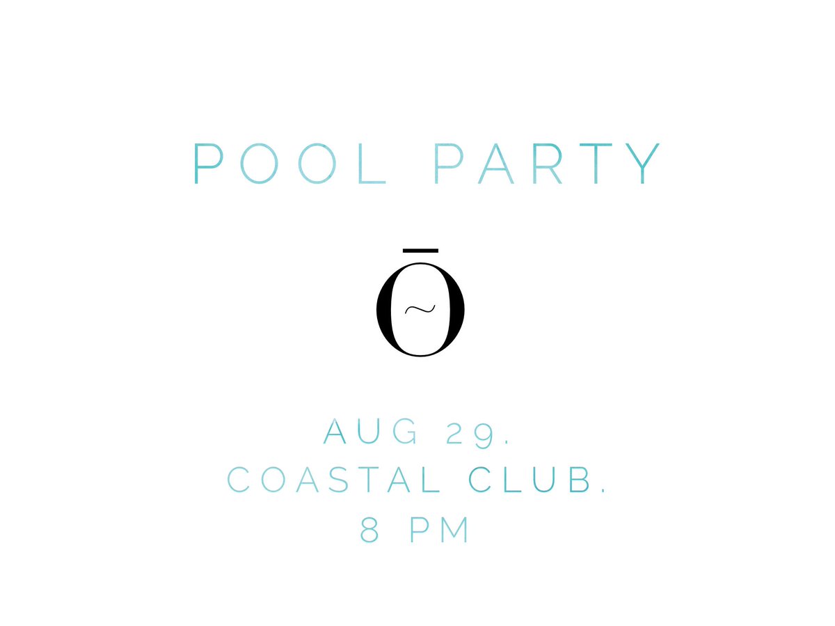 Sol_mvmnt's tweet photo. Tuesday POOL PARTY will be unforgettable. Join us. https://t.co/IZ3m5iV189