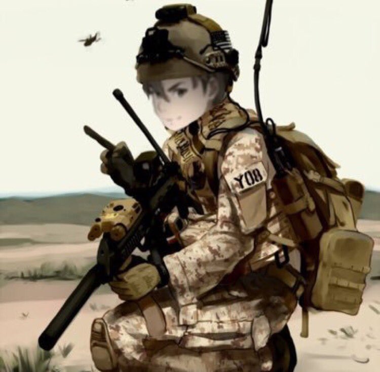 DeltaSquad764's tweet photo. Me as a soldier. I've forgotten I still had this #UWAlicization https://t.co/KQF0puEOL4