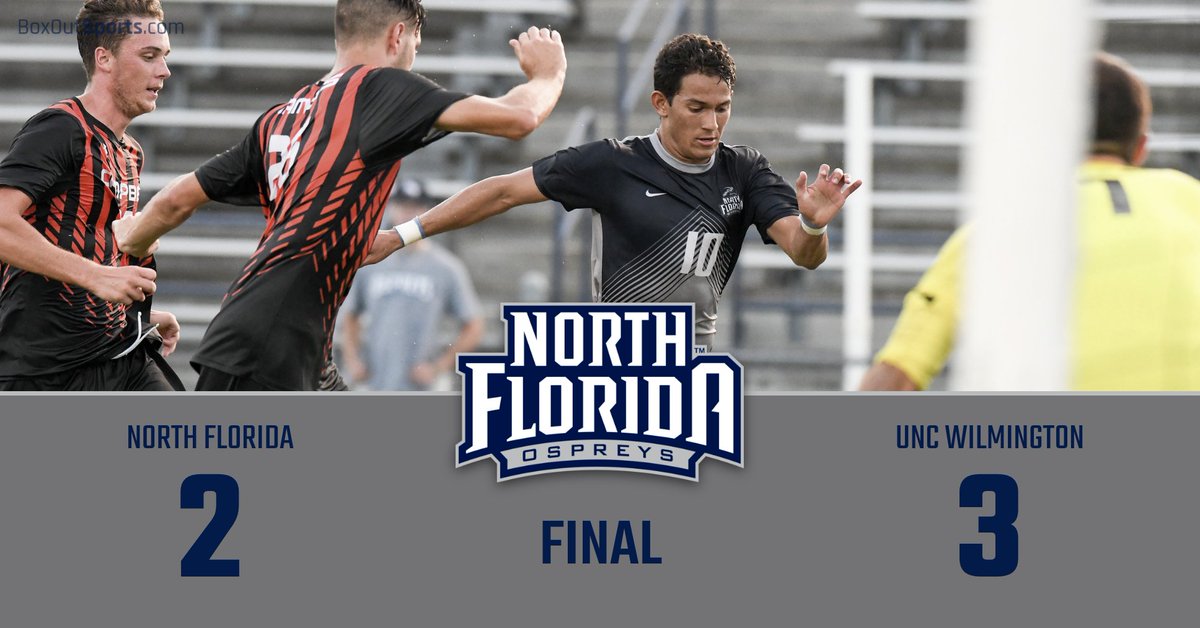 OspreyMSOC's tweet photo. FINAL. Ospreys add one more in the final seconds tonight but UNCW hangs on for the 3-2 victory. #SWOOPLife https://t.co/UKBVdYD626