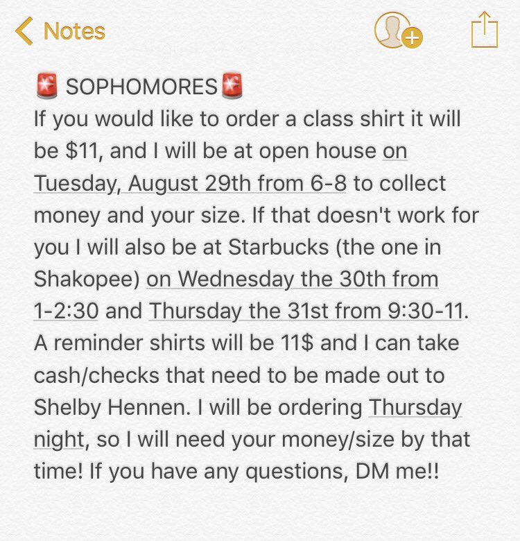 🚨SOPHOMORES🚨