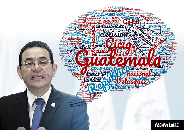 prensa_libre's tweet photo. #27A | Jimmy Morales, su segundo mensaje a la nación y las palabras que más repitió (qué quiso decir) 👉https://t.co/eO4UBo8vDy https://t.co/64WMytnYXC