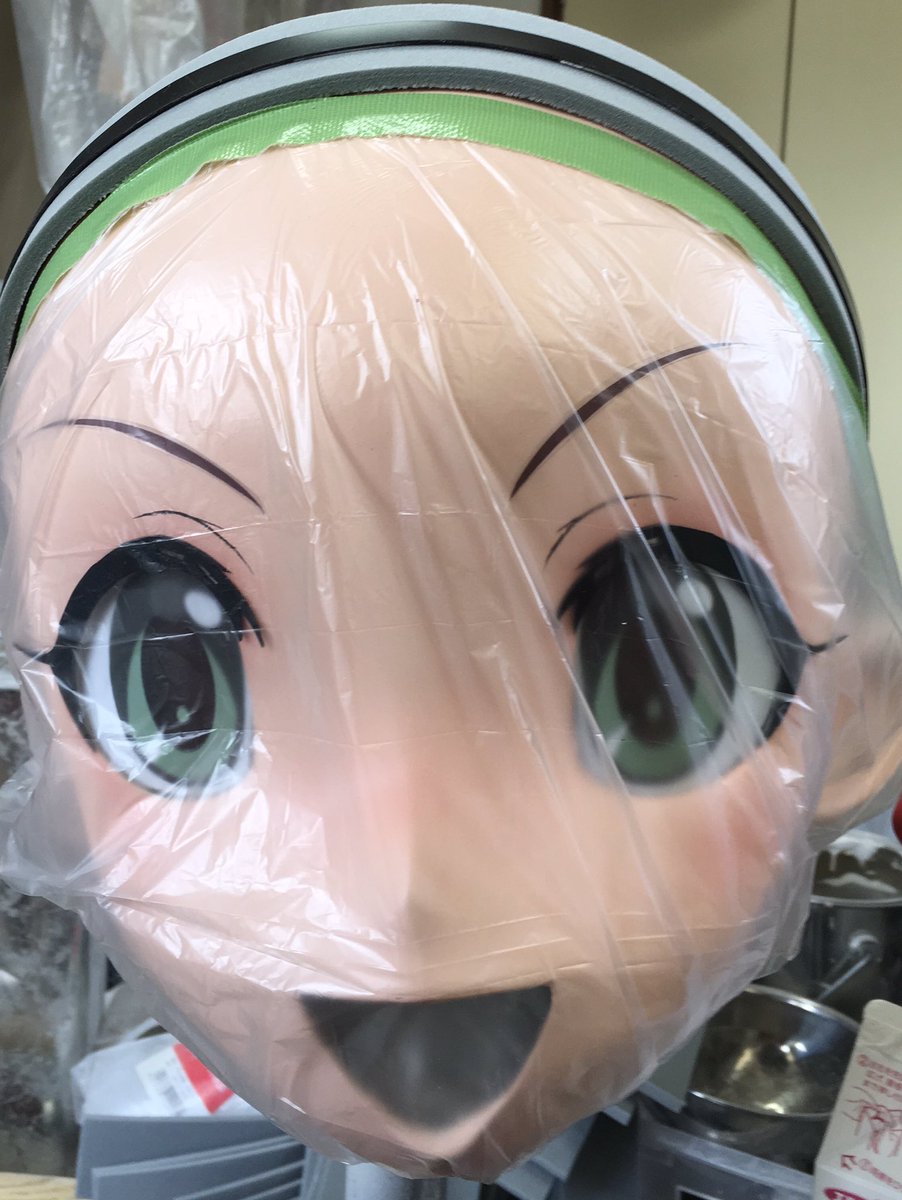 もなか工房 もふもふ 98 3 ウィッグベースの作り方