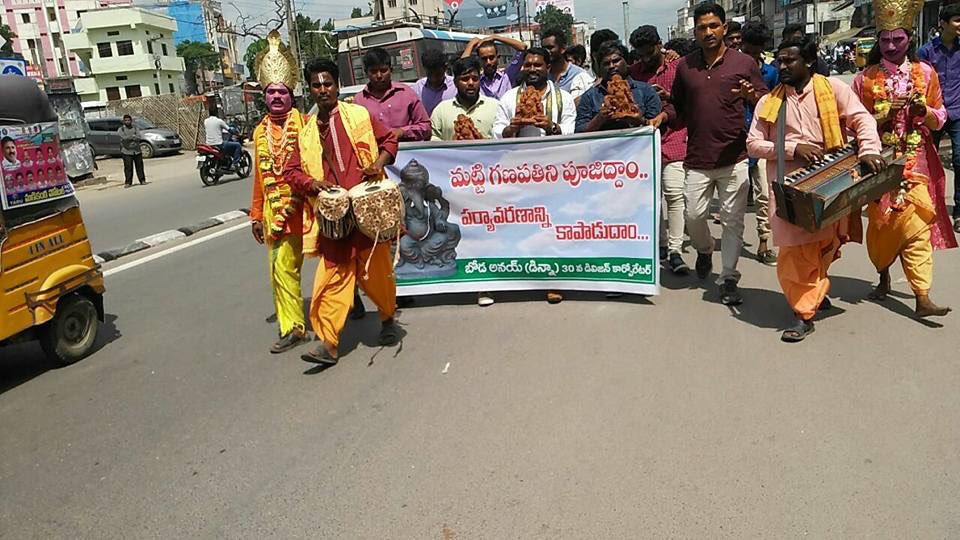 DinnaBoda's tweet photo. #a_request🙏#Ganesh_festival_pandals.. please #ecourage #telangana_janapadas, Let's encourage our culture, and give life to art and artists https://t.co/SmiWiJsPCK