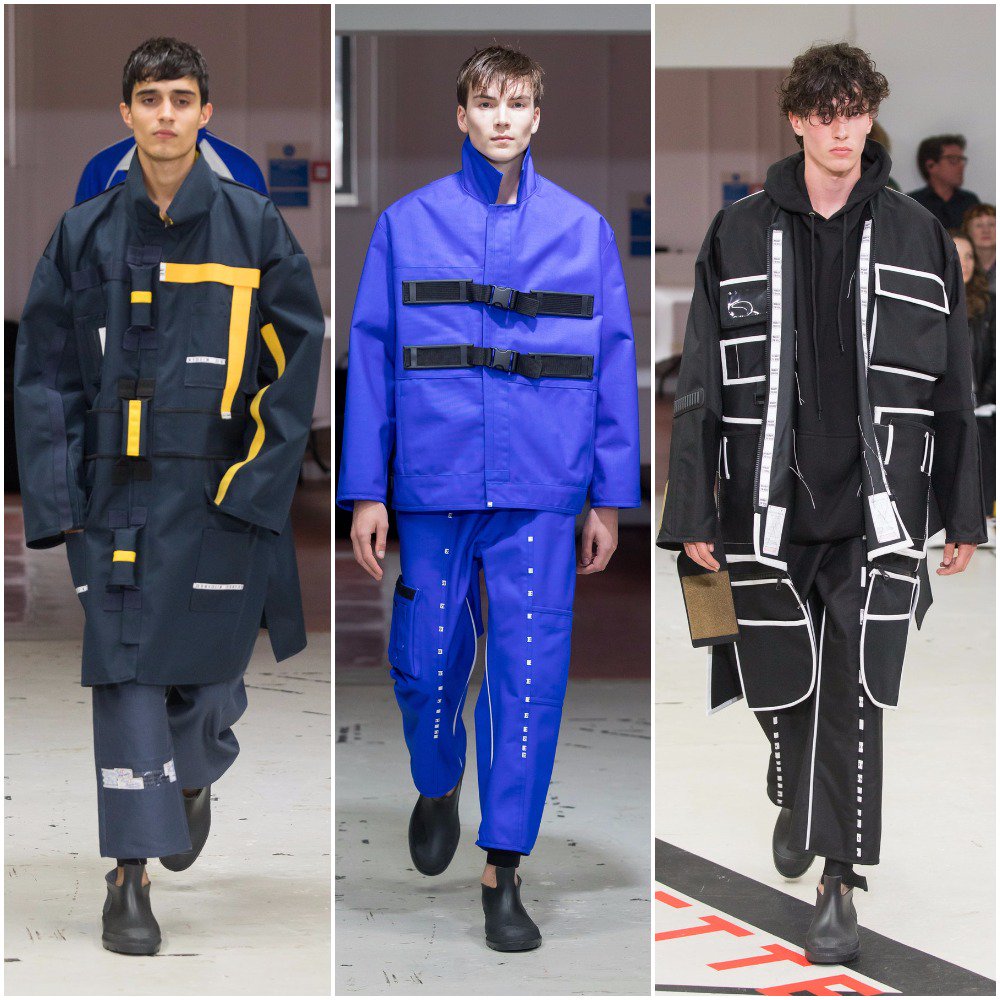 StyleMGlamorous's tweet photo. Another picture of the amazing young talent from @RCA showing its Spring 2018 collection. #runway #fashioncollectionat at #LFWM, #LFWMSS18 https://t.co/70nGZdwSWl