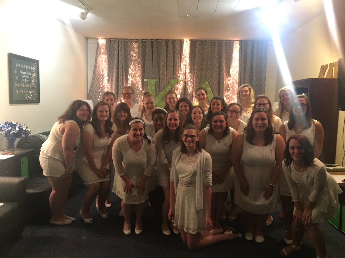 KD_Ripon's tweet photo. Congratulations Claire for taking your first step into Kappa Delta! We can't wait to see what you accomplish! #RiponKD https://t.co/9fb0N1J61x