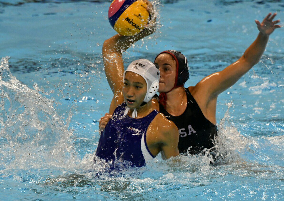 Poseidon Japan على تويتر "ユニバーシアード競技大会（水球女子） 準決勝 vs アメリカ JPN 8（24 14