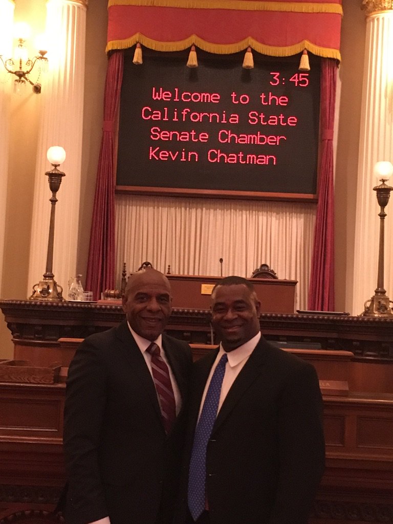 Kevinchatman2's tweet photo. What an honor with Senator Bradford @TheReturnDoc @cut_50 @Sifill_LDF @POVpressroom @POVpressroom @jstewi327 @feedingfaith @iamjohnoliver https://t.co/7ilM6m1Apb