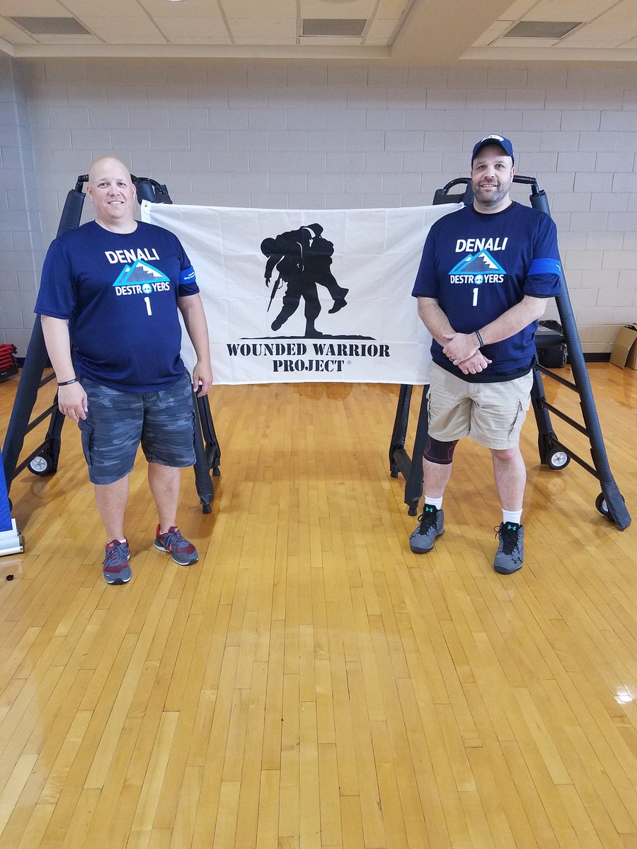 nateb72's tweet photo. 2 veterans playing #V0dgeball for Denali Destroyers. Supporting and giving back tongue brothers and sisters and arms #Denaliai https://t.co/1G8ftqNaZ0