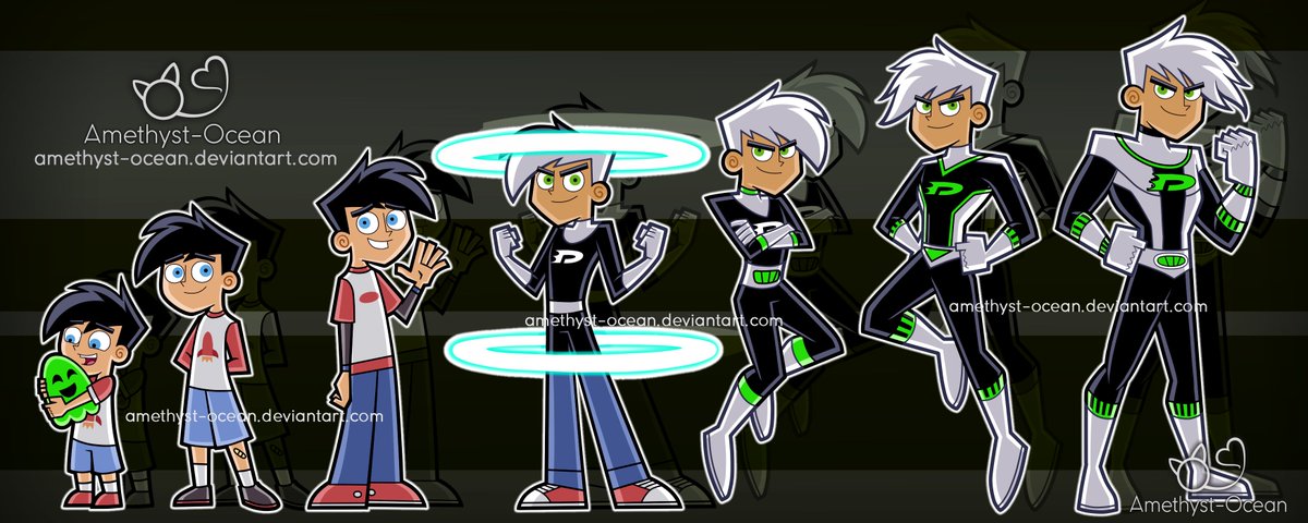AmethystOcean72's tweet photo. Danny Growing Up!! 
#HartFanArt #DannyPhantom #GoGhostAgain @realhartman @NickelodeonTV @DannyPhantom_TV @bringbackdanny #GoGhostAgain https://t.co/3y4S8pKgd4