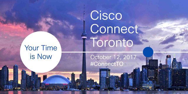jsroy's tweet image. Join me at #ConnectTO (Cisco Connect #Toronto 2017) on October 12! Learn more and register now: bit.ly/2wKiHQY