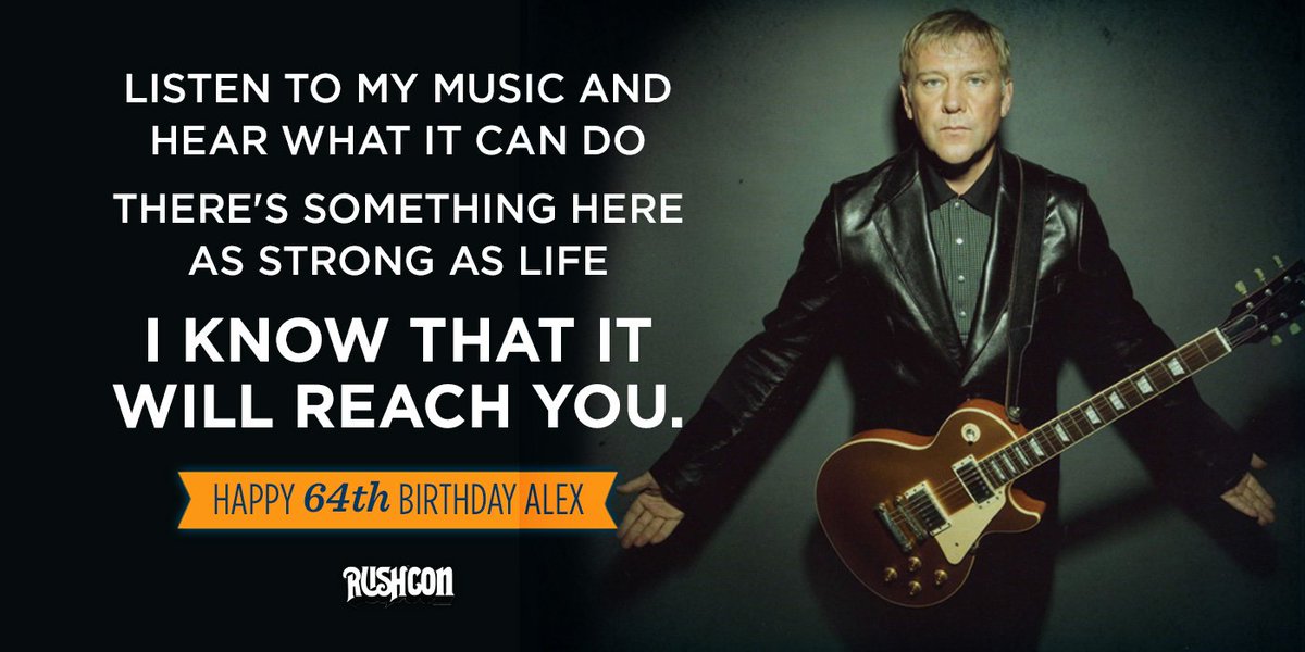 RushCon's tweet photo. Raise a glass to 64 years of King Lerxst! We love this guy! https://t.co/zB2cEiwJnx