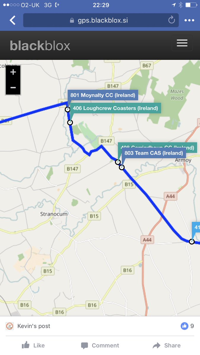 TeamCAS_Ire's tweet photo. https://t.co/Ggtpd54Vk9 this is the link where you can track us in our @RaceAroundIrl in aid @CASuicide everything going well pls support https://t.co/vtUfuDpfjD