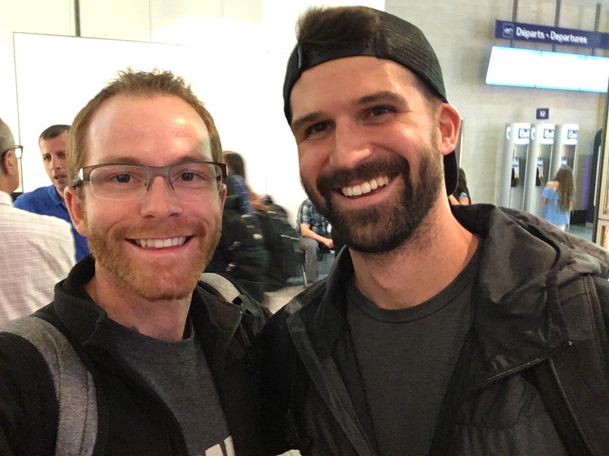 wellnessrf's tweet photo. So great running into my good friend @JoeyFeith in MTL today. Keep being an amazing individual and leader in PE! #CanadianLeader @SLCalum https://t.co/1R8Mwk6QzB