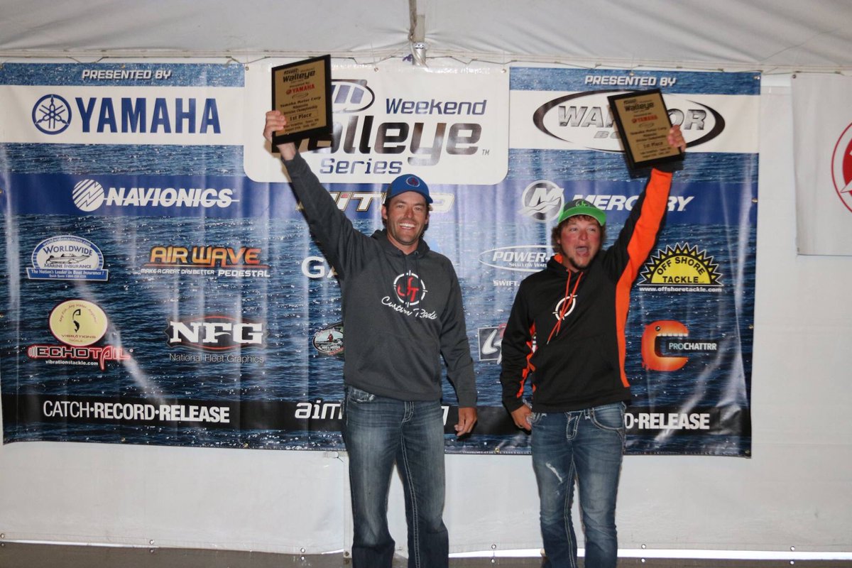 DmanMaki's tweet photo. 2017 AIM Championship! We took that baby home!!! Two day tourney yielded 64.8lbs of walleyes! #boom #hardware https://t.co/0VE5bJO2lT