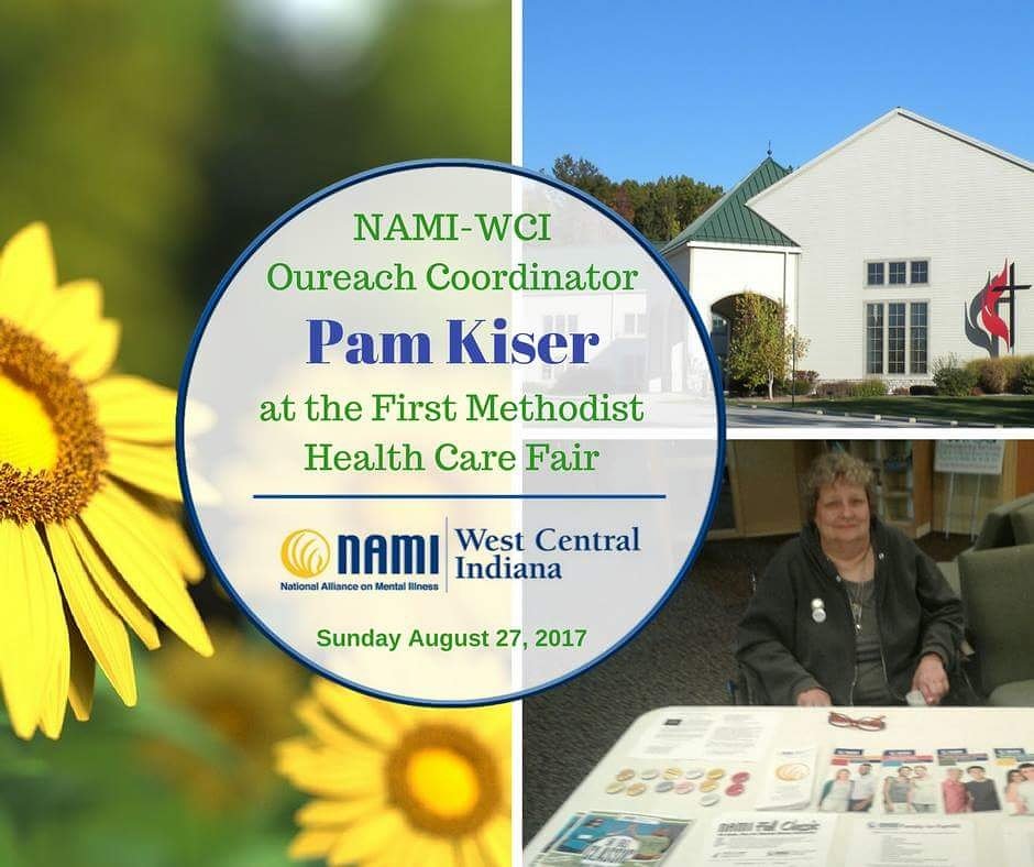 namiwci's tweet photo. NAMI-WCI Staff and Volunteers are always ready with information &amp; resources on mental illness.  #NAMIwci #FirstUnitedMethodist https://t.co/bgqYb5WPMf