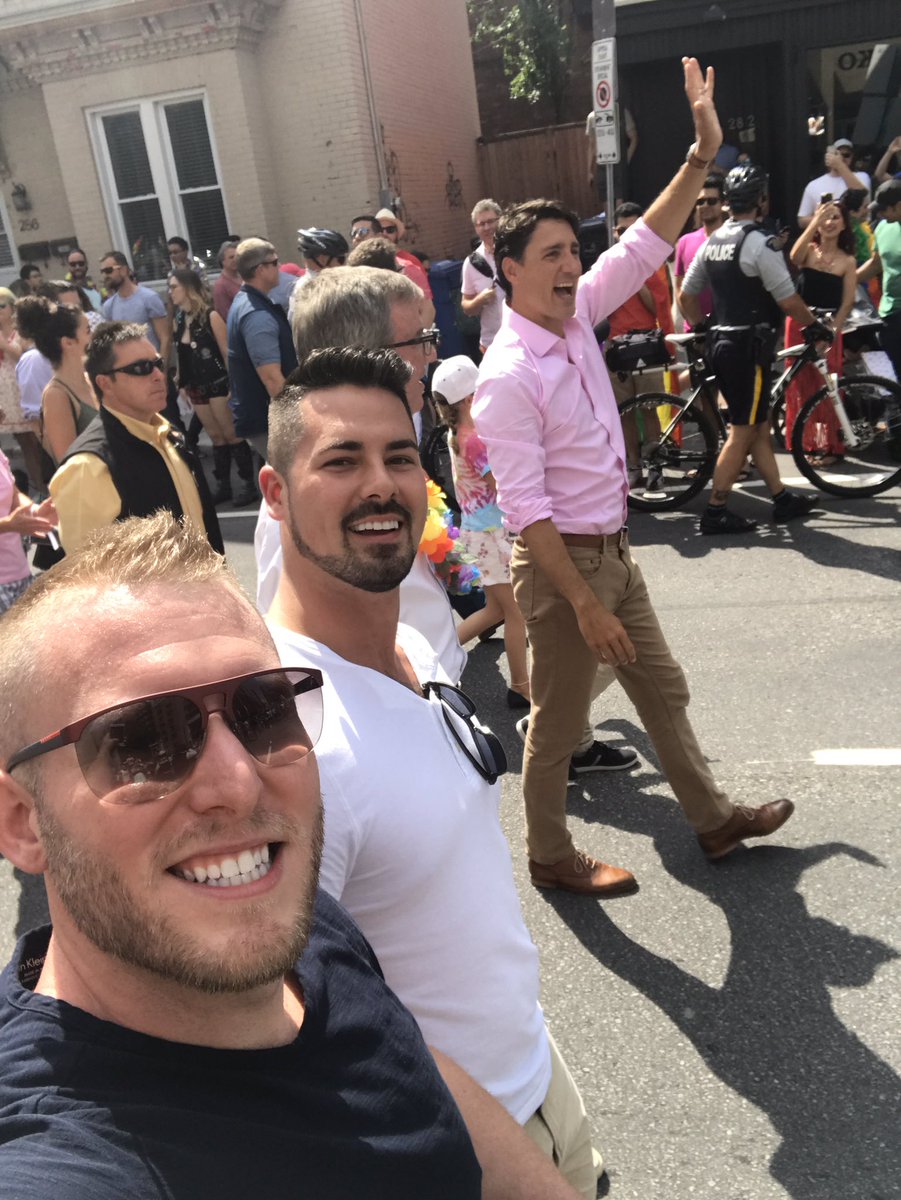 Tyler_onelove's tweet image. What an amazing day at #PrideOttawa feeling the love #ProudToBeCanadian #AmazingLeader #loveislove #DiversityandInclusion @JustinTrudeau