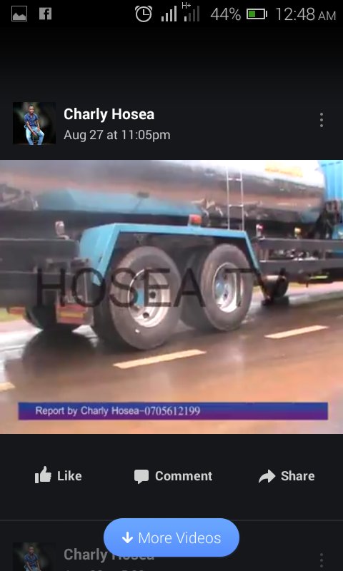 Hoseacharis's tweet photo. Masaka road construction nature causes carnage.says users. https://t.co/R94umeBkGR