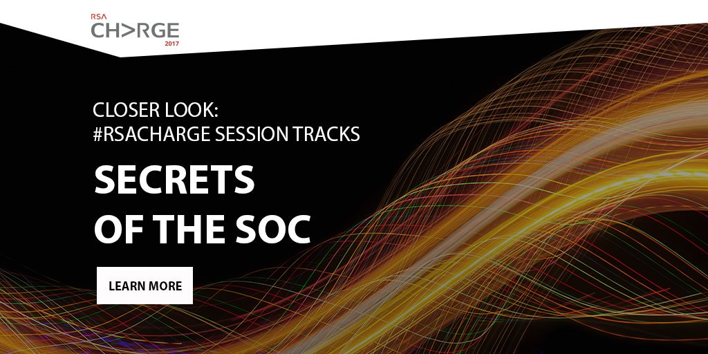 RSASupportDesk's tweet photo. Learn the #BestPractices you NEED TO KNOW for your #SOC to be successful this year at #RSACharge. https://t.co/raLdHX7JRD @RSAsecurity https://t.co/2RTbshhLFV