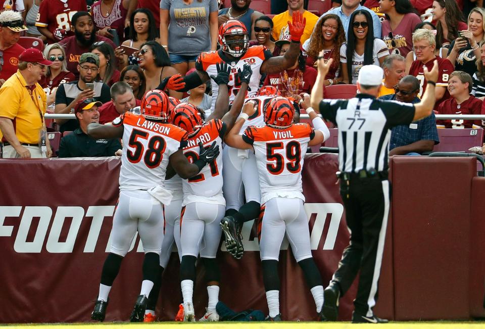 Check out photos from today’s game! #CINvsWAS  📷: go.bengals.com/2vj75nY https://t.co/EIhRqjCCLH