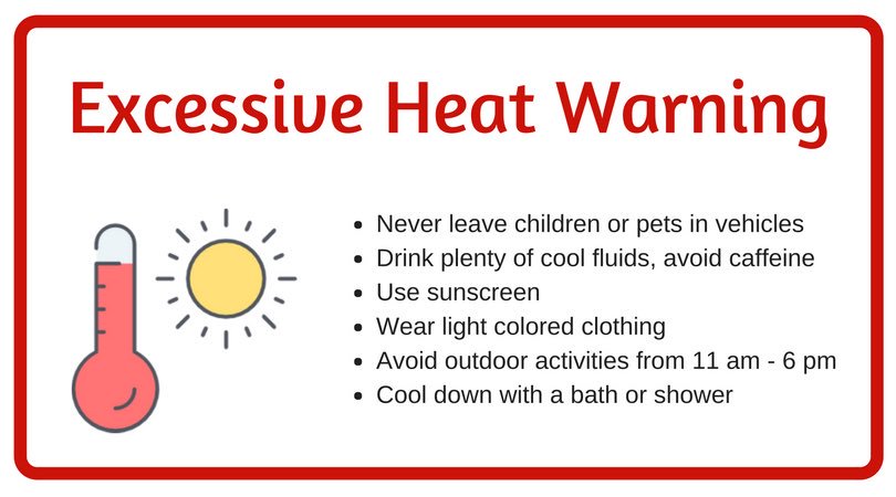 SacramentoOES's tweet photo. There is an Excessive Heat Warning through Monday, August 28. #CAwx https://t.co/1zykimX1z4