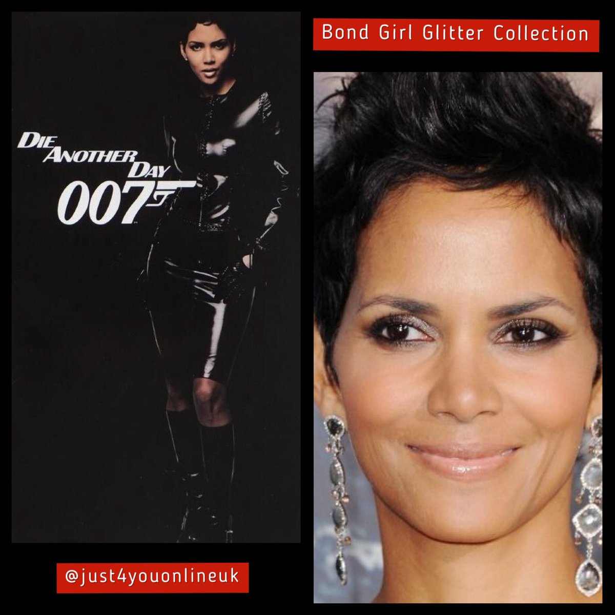 apexresin's tweet photo. #rock #halleberry #bondgirl #look with #brandnew #bondgirls #glittercollection #champagnegold #spiced #darkbrown #eyes https://t.co/RaYsRdKp0S