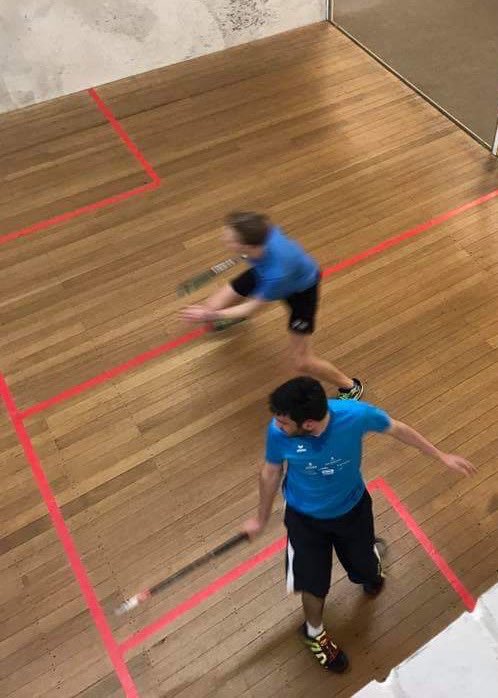 AusRacketlonGuy's tweet photo. Rohan Toole (WR 235) &amp; I spun each other around in circles in yesterday's #SheppartonSquash div 1 final.
11/5 6/11 11/8 3/11 5/11 #SoClose https://t.co/bPz3Cra4SG