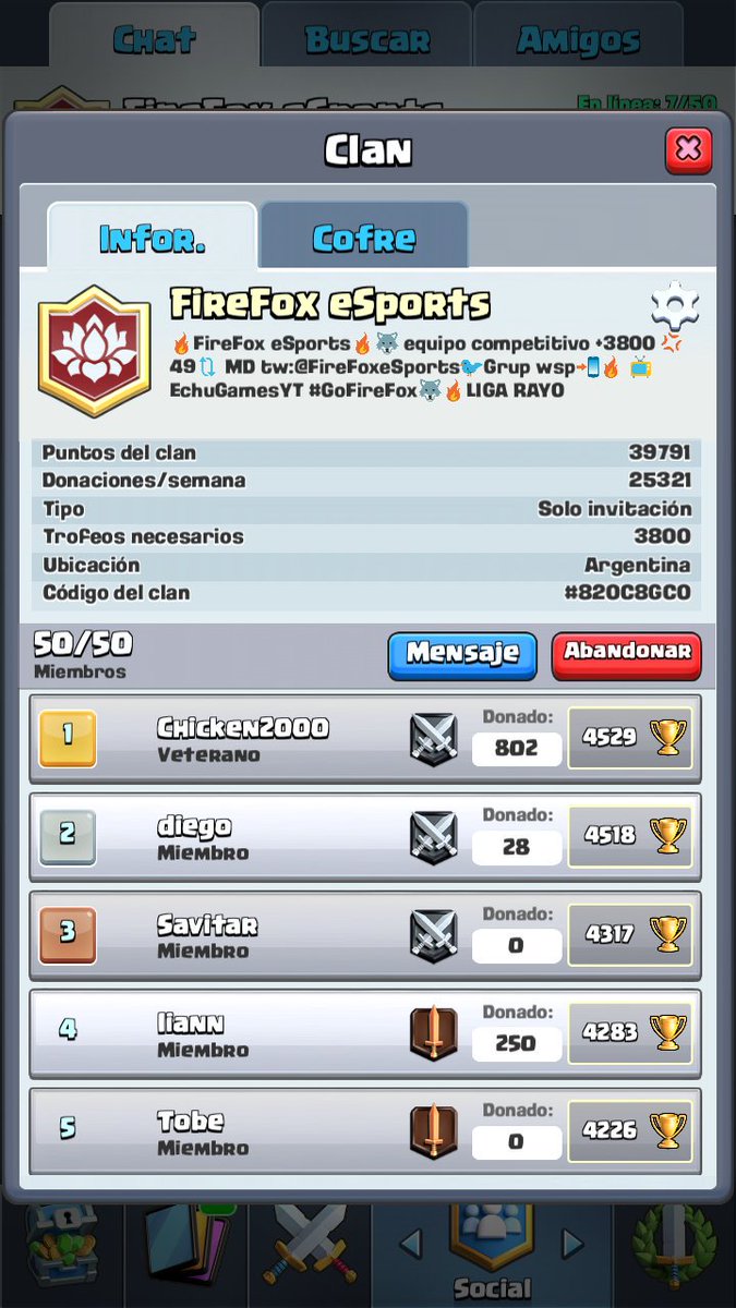 Muy cerca del top argentino 💪 #GOFireFox