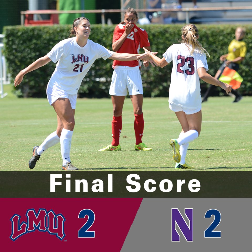 lmulions's tweet photo. Pair of Headers Earns @lmuwsoc's First Draw of 2017
https://t.co/KczdOwbOOY
#LMULions #LIONSTRONG https://t.co/SLDbzpNtab