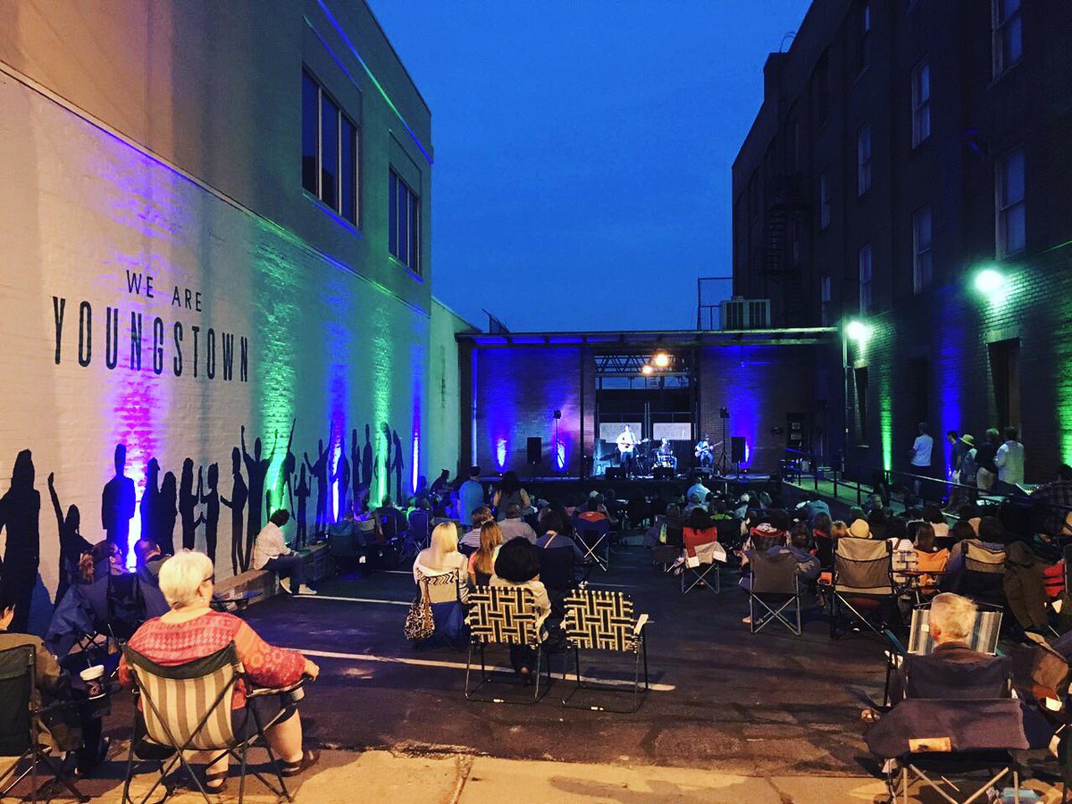 CityofYOU's tweet photo. .@jdeicher's Summer Songfest last night at @soapgalleryyo #WeAreYoungstown https://t.co/7F6LqhJwWa