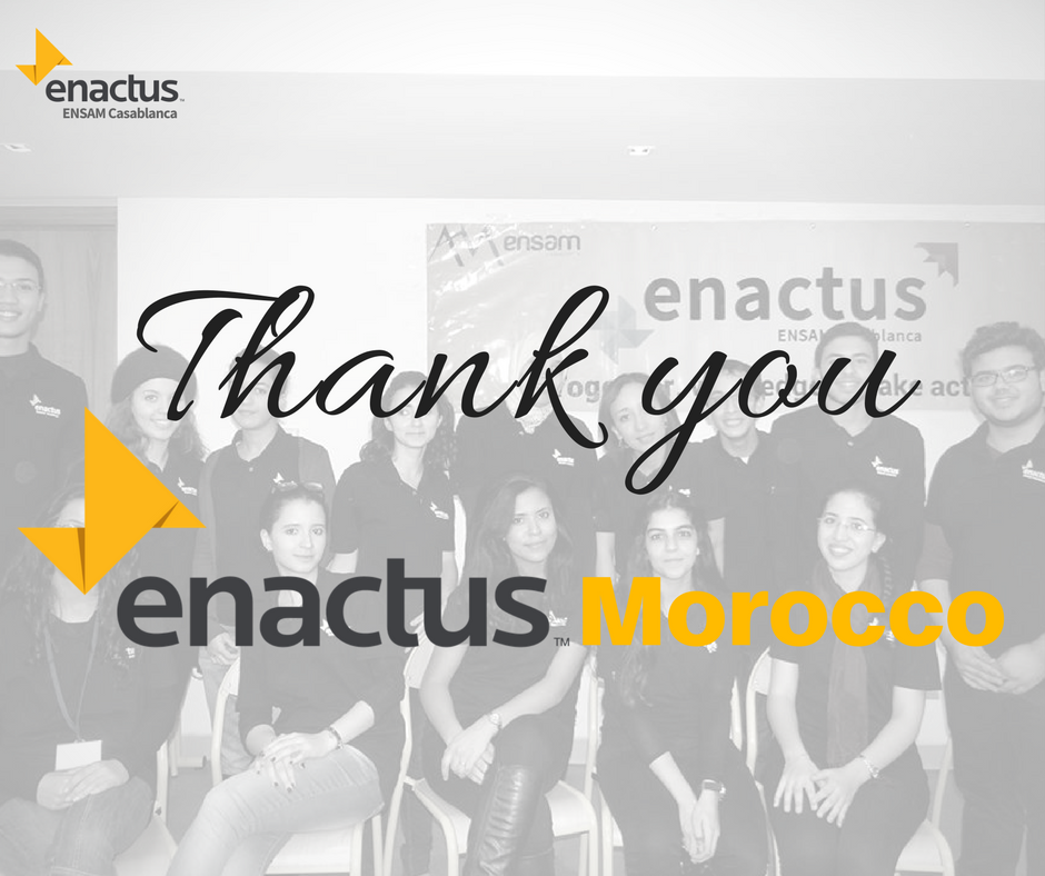 enactusmorocco's tweet photo. Un grand merci à la famille @enactusmorocco pour tout ses efforts, sans lesquels @EnactusENSAMC n'aurai jamais vu le jour! 💐 #RoadToSDGs https://t.co/3q0WiP7dbE