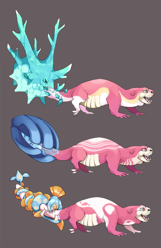 PokeTrends's tweet photo. Slowbro variations.
[Artist: riskydoodles] 🎨 https://t.co/G0pKQ97ual