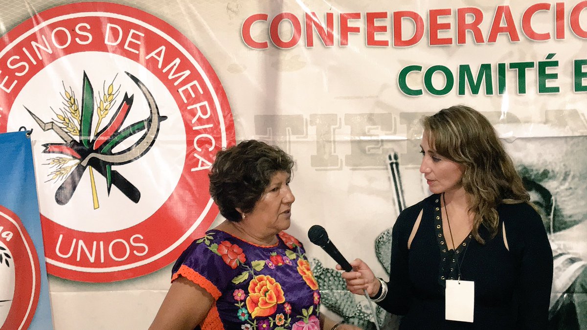 LiliaMendozaOax's tweet photo. Agradezco a @LaCampesinaMX la entrevista realizada en el marco del #79CongresoNacional de la CNC_CEN  #Oaxaca presente! @alejandromurat https://t.co/Xzz9gj45Ex