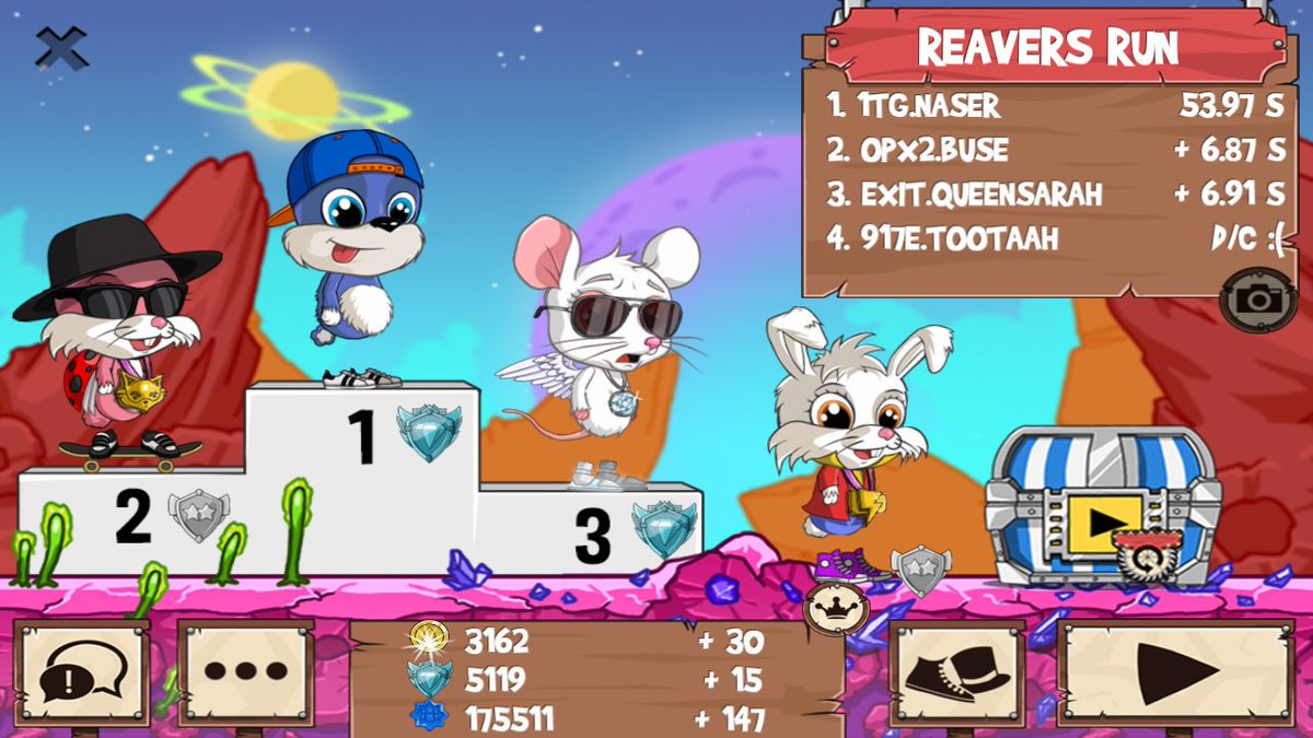 N3ser94's tweet photo. Get on my level, son! #funrun2 #buse #QueenSarah #Tootaah https://t.co/q9ITbCXi1G