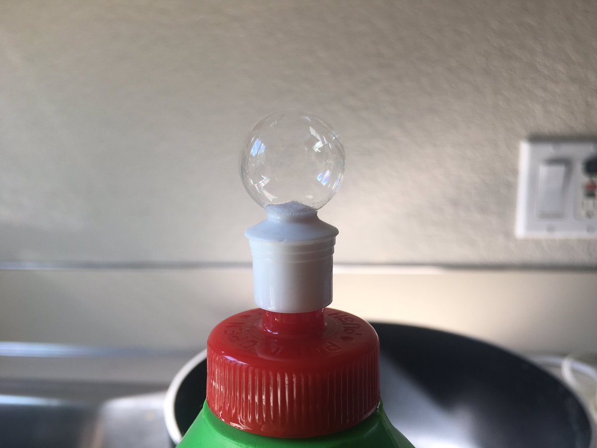 DanielHaffner's tweet photo. Random #bubble atop my Spray 'n wash https://t.co/3zLptOrTBe