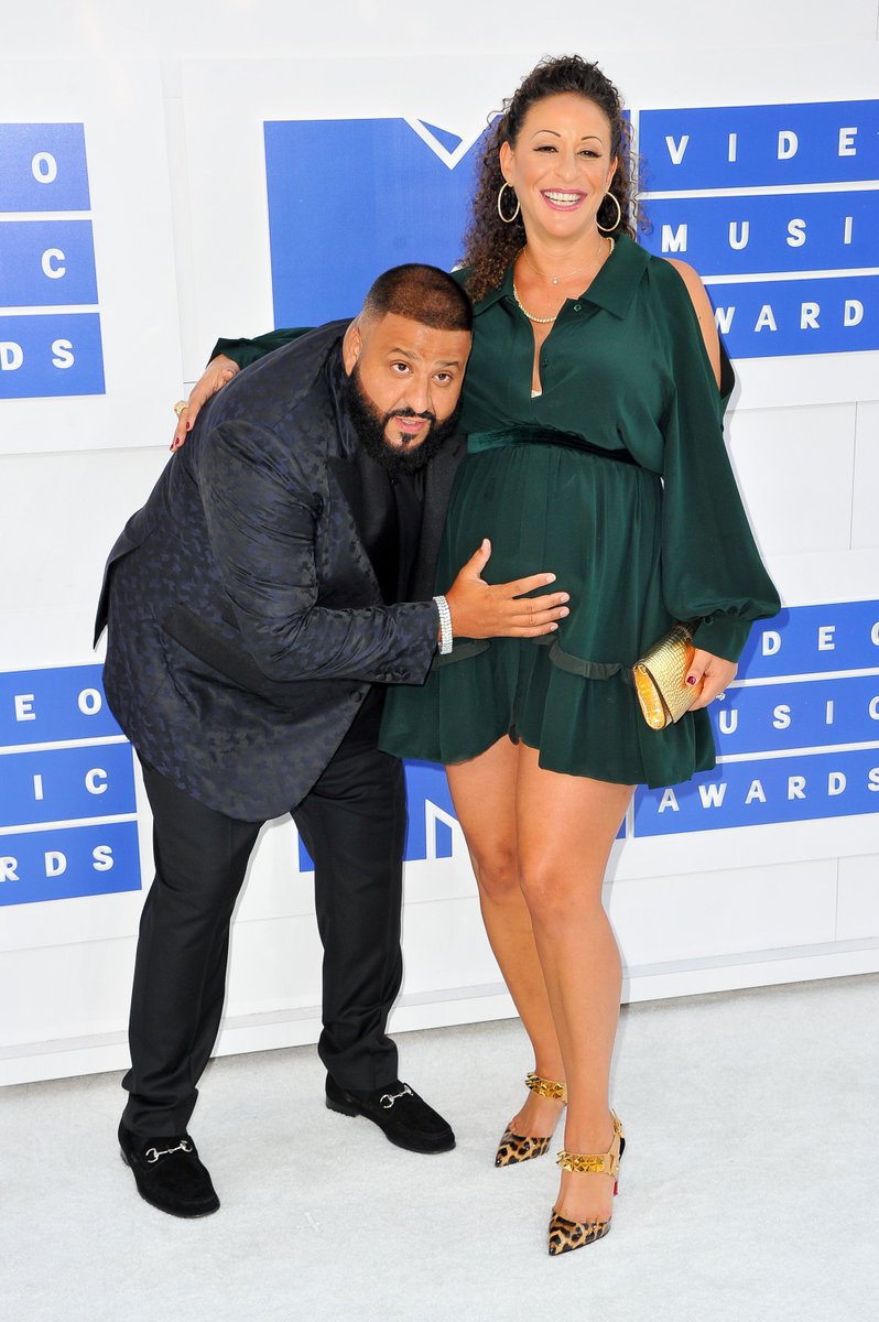 vmas's tweet photo. What a difference a year makes! Welcome to the @VMAs, @djkhaled + your beautiful fam! #WeShining #VMAs https://t.co/6APutwWXsw