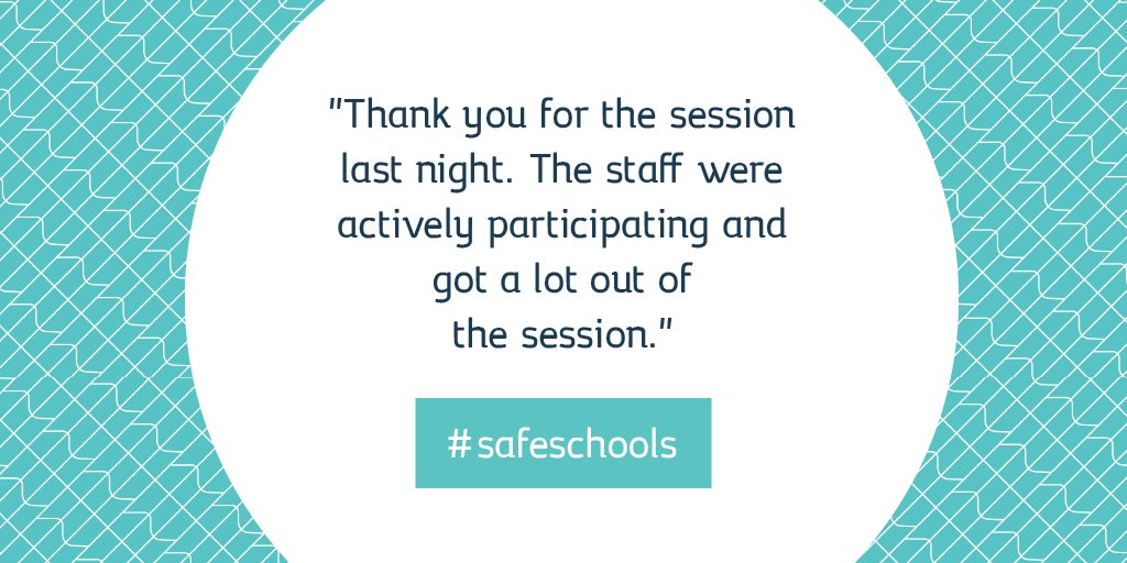 Some feedback from a Principal #SafeSchools