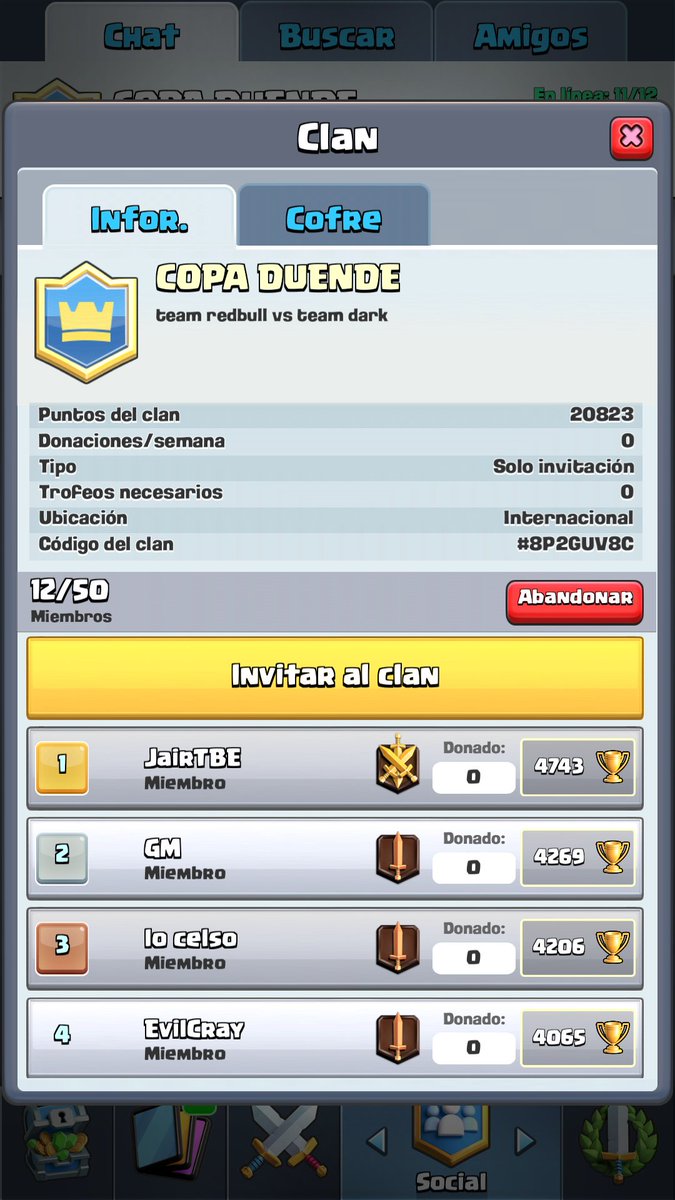 TeamDarkCR's tweet photo. 🔰Primer partido de @CopaDuende ganado 3 - 2 contra @TeamRedBullLeg 🔰 https://t.co/6FIsrdK6SM