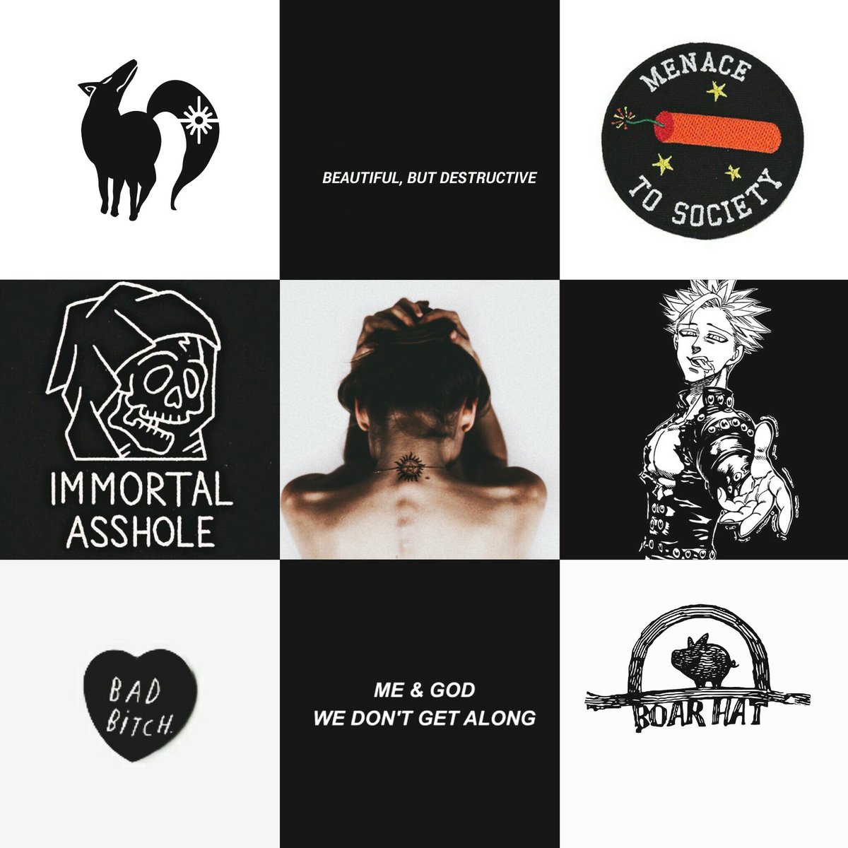 damagedthicf's tweet image. ╰ AU ✿ › Fox's sin of greed ╮

┋❝—How do you sleep at night?
 —On silk sheets, rolling naked in money.❞